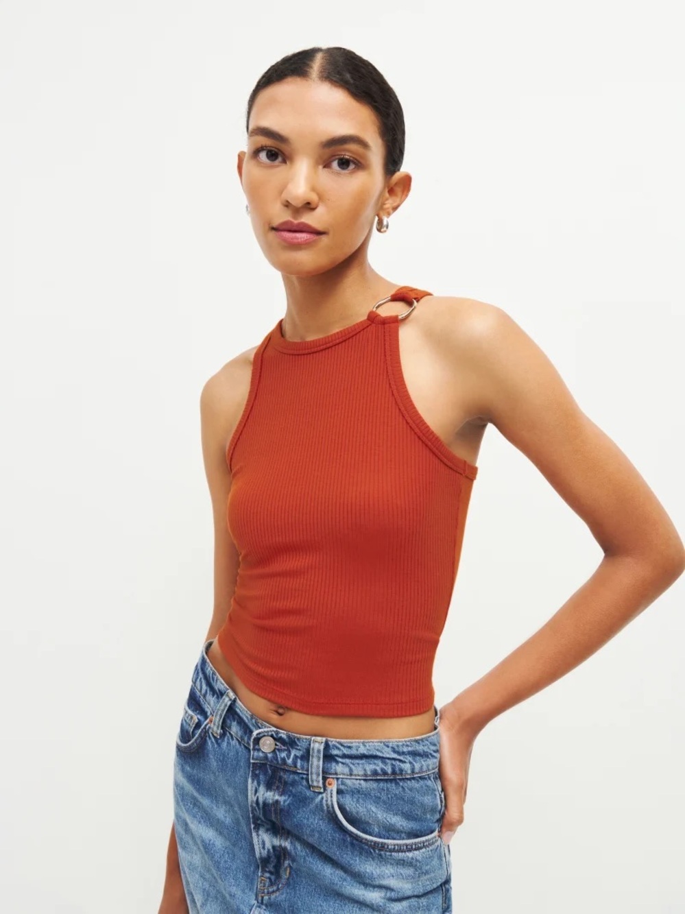 Reformation eddis top / size L